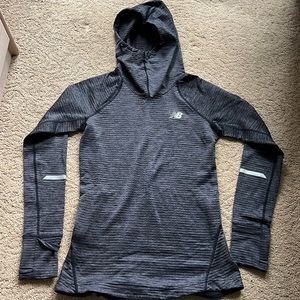 New Balance Womens Heat Hooded Long Sleeve XS